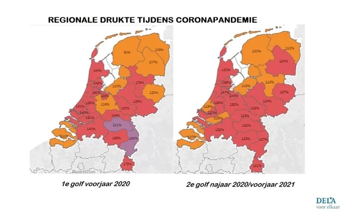 drukte uitvaartcentra